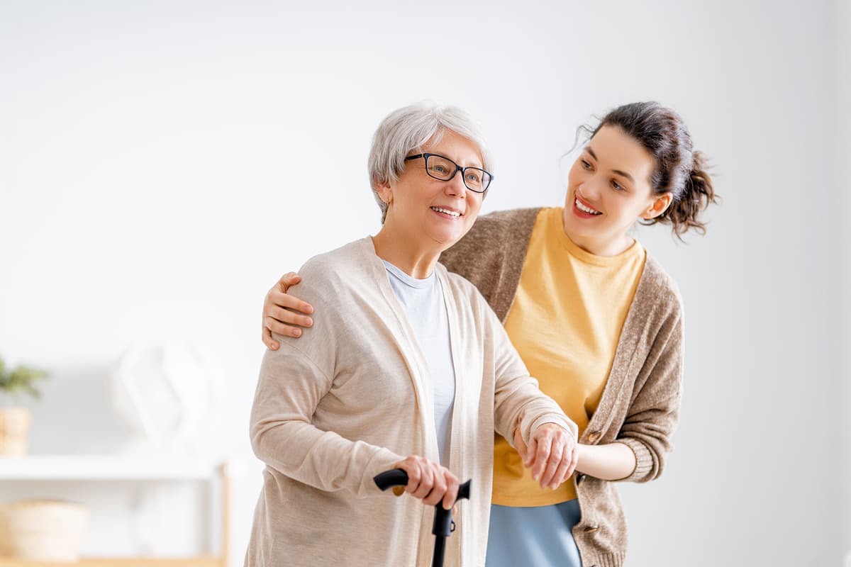 Elderly Care Team Providing Services